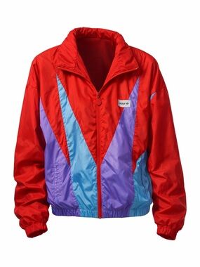 Vintage Adidas color block windbreaker (1990’s)
